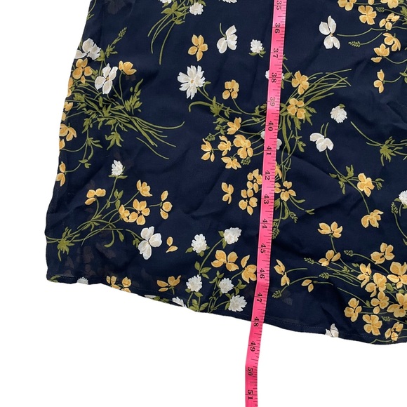 Reformation Stevi shirred floral-print georgette midi dress Gemini - Picture 14 of 16